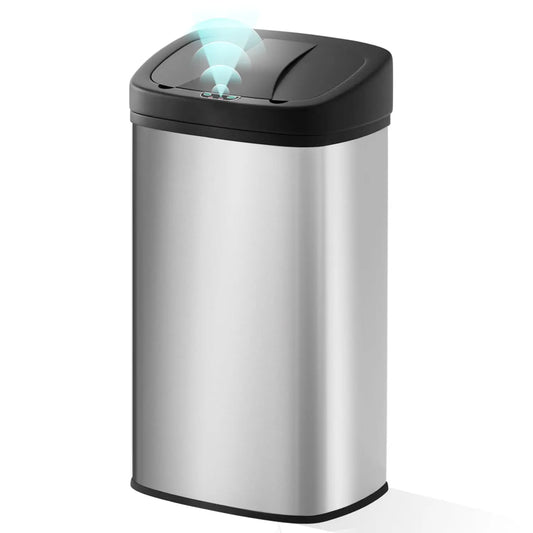 22‑Gallon Automatic Sensor Trash Can – Touchless Stainless-Steel Bin with Fingerprint‑Resistant Lid for Kitchen