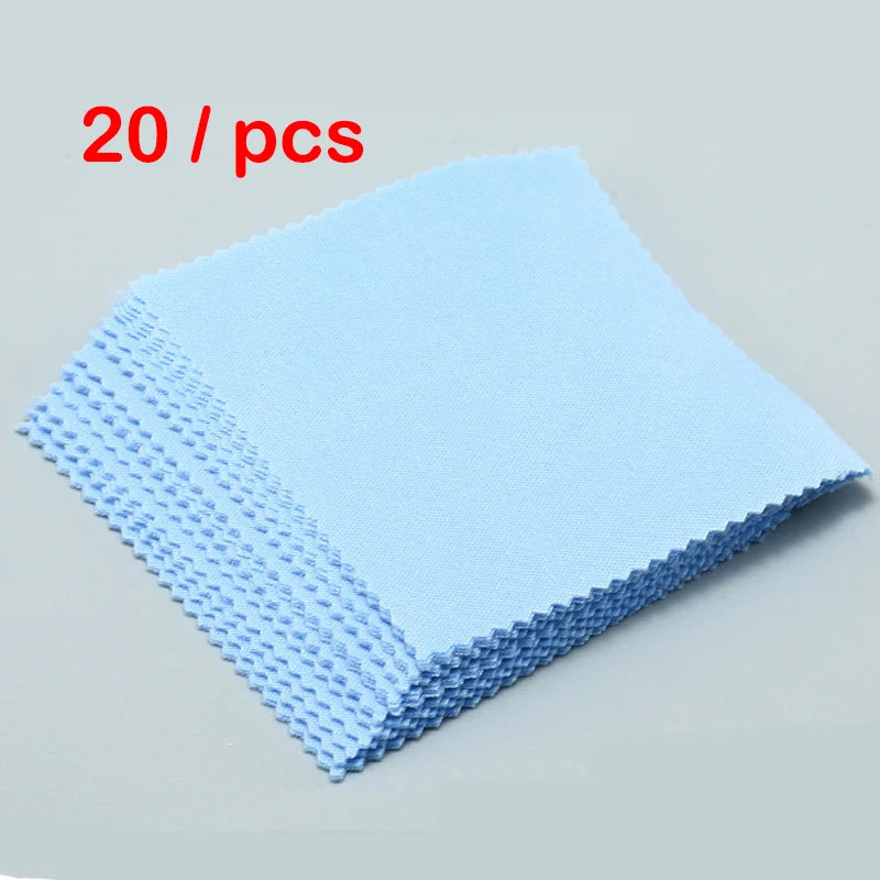 20‑Pack Multicolored Microfiber Cleaning Cloths – Soft, Lint‑Free, Reusable Towels for Home, Kitchen & Car
