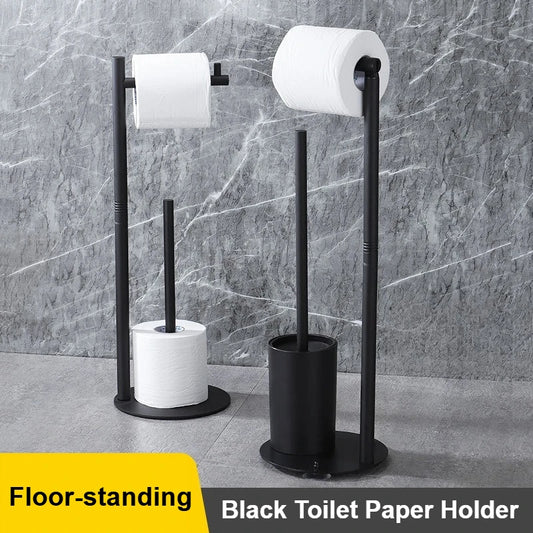 Floor-standing Toilet Paper Holder
