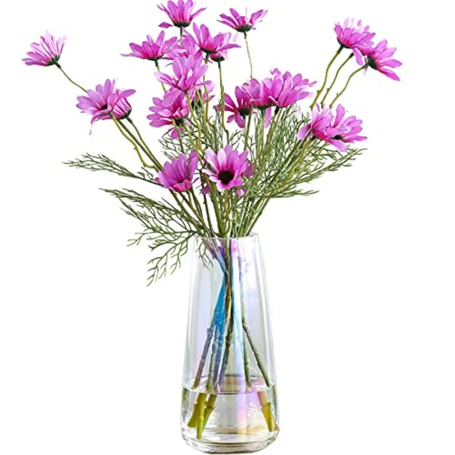 Elegant Modern Glass Vase for Tabletop Decor