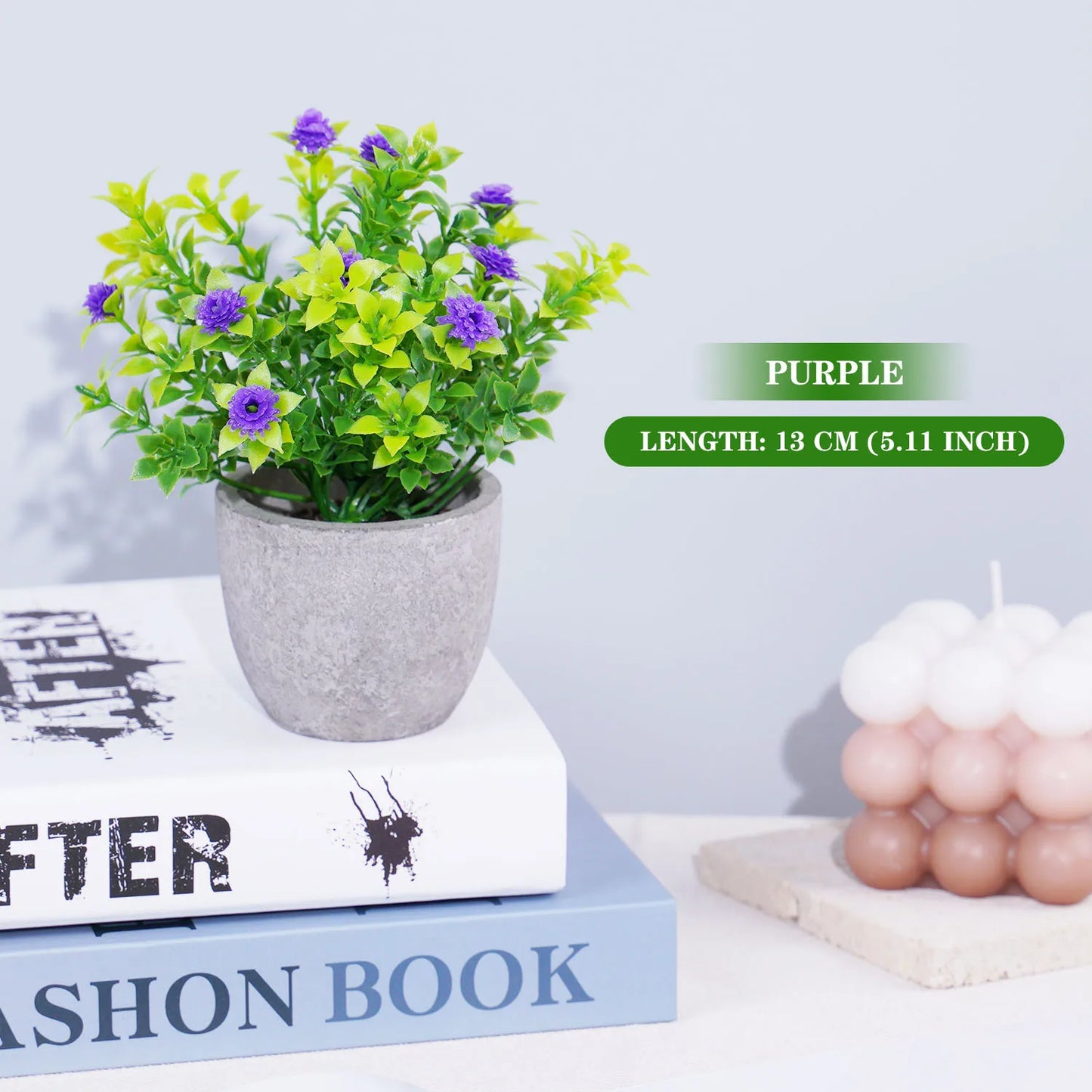 Maintenance-Free Mini Faux Plants for Home & Office