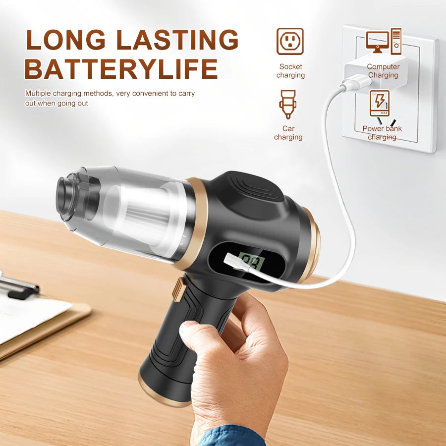 Cordless Handheld Vacuum, Multi-functional